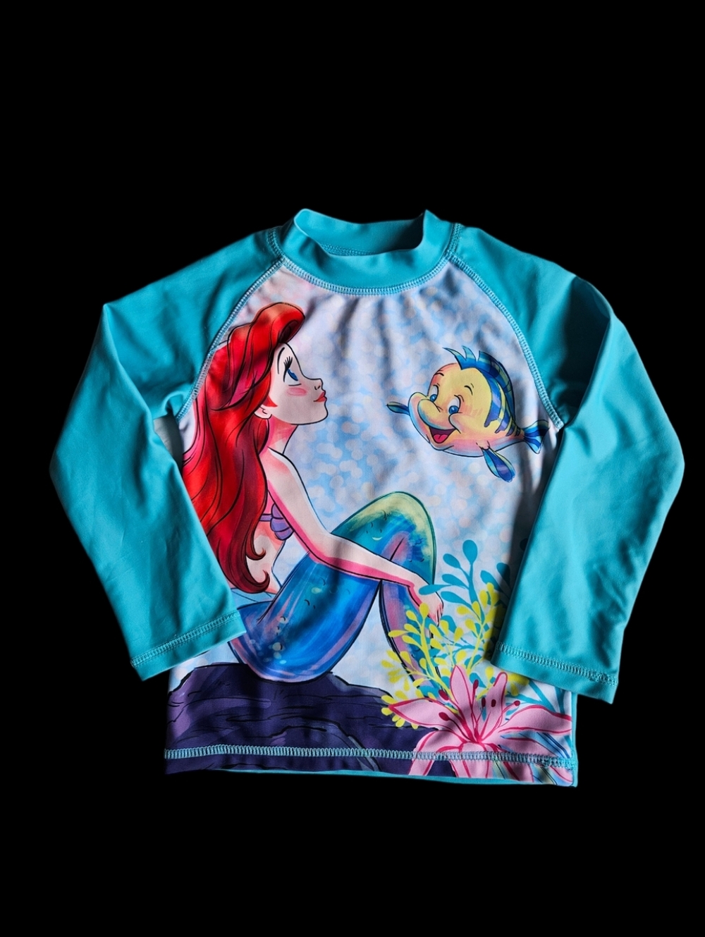 Disney Ariel Rash Guard 5T